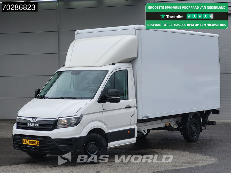 MAN TGE 3.140 Laadklep Automaat Airco Cruise Camera Euro6 Meubelbak Koffer 20m3 Airco Cruise control - Koffer Transporter: das Bild 1 MAN TGE 3.140 Laadklep Automaat Airco Cruise Camera Euro6 Meubelbak Koffer 20m3 Airco Cruise control - Koffer Transporter: das Bild 1