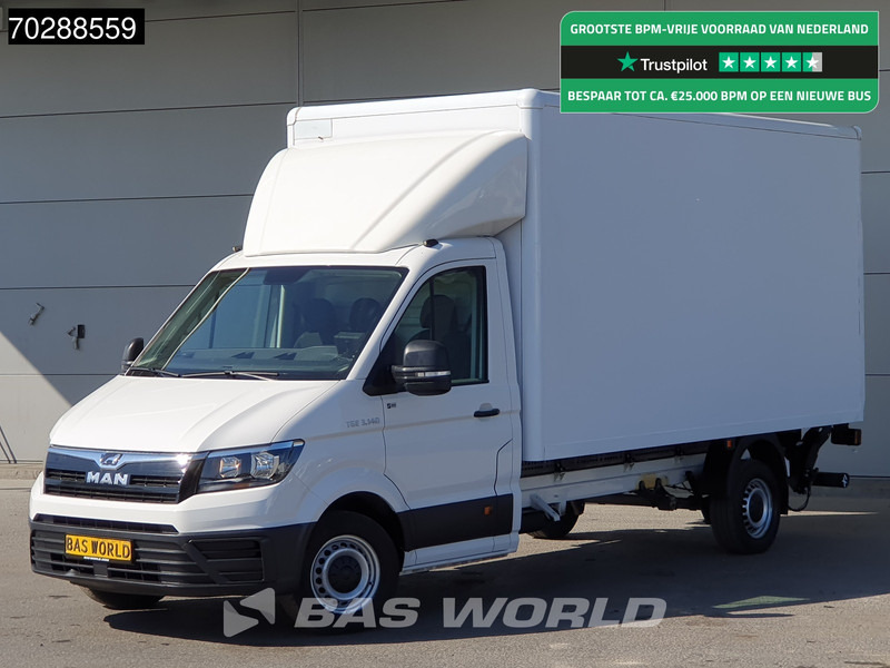 MAN TGE 3.140 Laadklep Automaat Bakwagen Airco Cruise Camera Euro6 Meubelbak Koffer 20m3 Airco Cruise control - Koffer Transporter: das Bild 1 MAN TGE 3.140 Laadklep Automaat Bakwagen Airco Cruise Camera Euro6 Meubelbak Koffer 20m3 Airco Cruise control - Koffer Transporter: das Bild 1