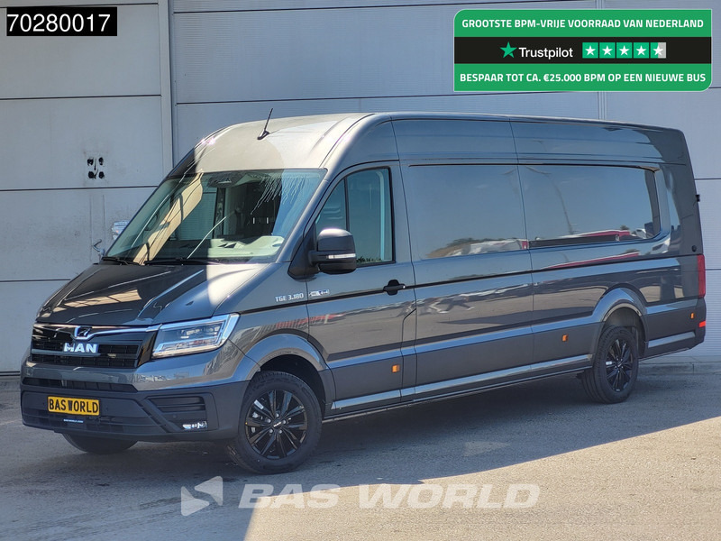 MAN TGE 3.180 4x4 Automaat 2025 Facelift L5H3 ACC LED Navi Airco Camera Parkeersensoren 4WD Allrad L5 Long 17m3 - Kastenwagen: das Bild 1 MAN TGE 3.180 4x4 Automaat 2025 Facelift L5H3 ACC LED Navi Airco Camera Parkeersensoren 4WD Allrad L5 Long 17m3 - Kastenwagen: das Bild 1