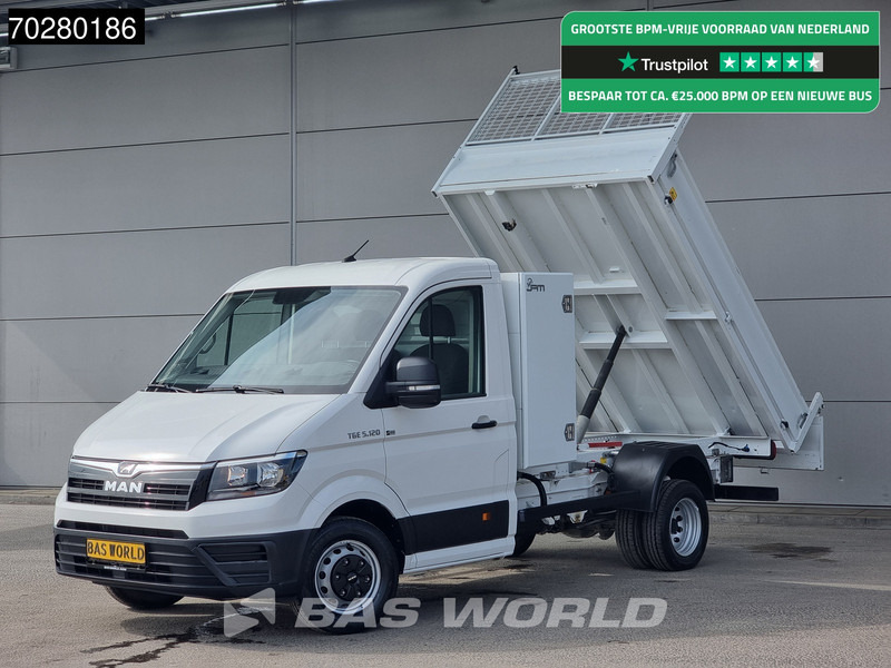 MAN TGE 5.120 Kipper Dubbellucht 3500kg trekhaak Navi Airco Cruise Tipper Benne Kieper Airco Cruise control - Kipper Transporter: das Bild 1 MAN TGE 5.120 Kipper Dubbellucht 3500kg trekhaak Navi Airco Cruise Tipper Benne Kieper Airco Cruise control - Kipper Transporter: das Bild 1