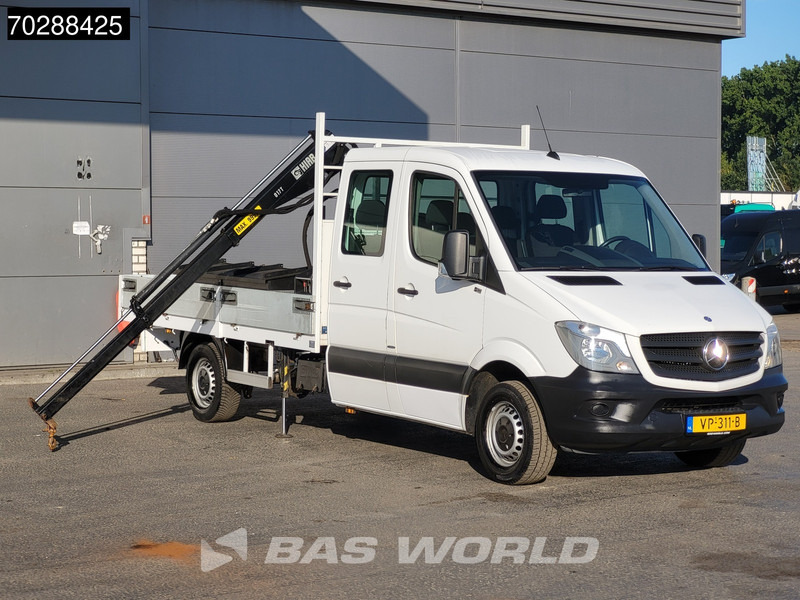Mercedes-Benz Sprinter 310 CDI Euro6 Automaat Open laadbak Kraanwagen HIAB 017T-2 Navi Airco Euro6 Kraan Crane Kranwagen Pickup Pritsche Airco - Pritsche Transporter: das Bild 1 Mercedes-Benz Sprinter 310 CDI Euro6 Automaat Open laadbak Kraanwagen HIAB 017T-2 Navi Airco Euro6 Kraan Crane Kranwagen Pickup Pritsche Airco - Pritsche Transporter: das Bild 1