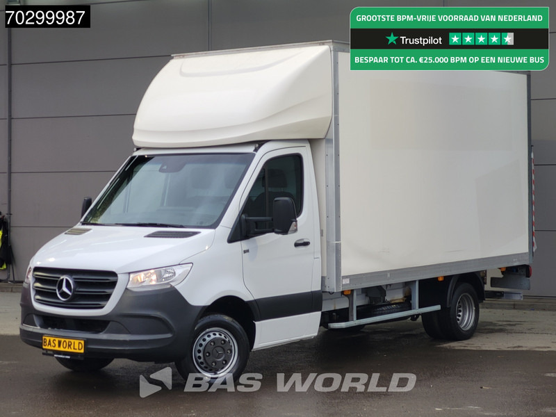 Mercedes-Benz Sprinter 514 CDI Laadklep Zijdeur Dubbellucht Bakwagen Airco Cruise MBUX CarPlay D'Hollandia Euro6 Meubelbak Koffer Airco Cruise control - Koffer Transporter: das Bild 1 Mercedes-Benz Sprinter 514 CDI Laadklep Zijdeur Dubbellucht Bakwagen Airco Cruise MBUX CarPlay D'Hollandia Euro6 Meubelbak Koffer Airco Cruise control - Koffer Transporter: das Bild 1
