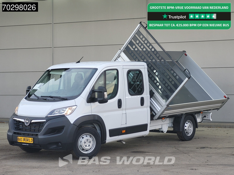 Opel Movano 140PK Driezijdige Kipper Dubbel Cabine Airco Cruise Euro6 Tipper Benne Kieper Dreiseitenkipper Airco Cruise control - Kipper Transporter: das Bild 1 Opel Movano 140PK Driezijdige Kipper Dubbel Cabine Airco Cruise Euro6 Tipper Benne Kieper Dreiseitenkipper Airco Cruise control - Kipper Transporter: das Bild 1