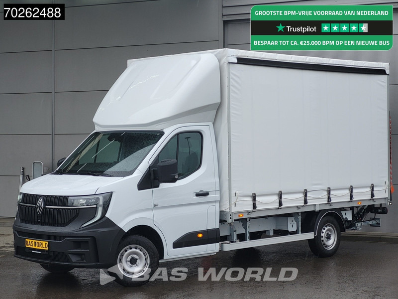 Renault Master 170pk Schuifzeilen met Laadklep 2025 Model LED Carplay Airco Cruise Schuifzeil Zeilen Koffer Meubelbak 21m3 Airco Cruise control - Planen Transporter: das Bild 1 Renault Master 170pk Schuifzeilen met Laadklep 2025 Model LED Carplay Airco Cruise Schuifzeil Zeilen Koffer Meubelbak 21m3 Airco Cruise control - Planen Transporter: das Bild 1