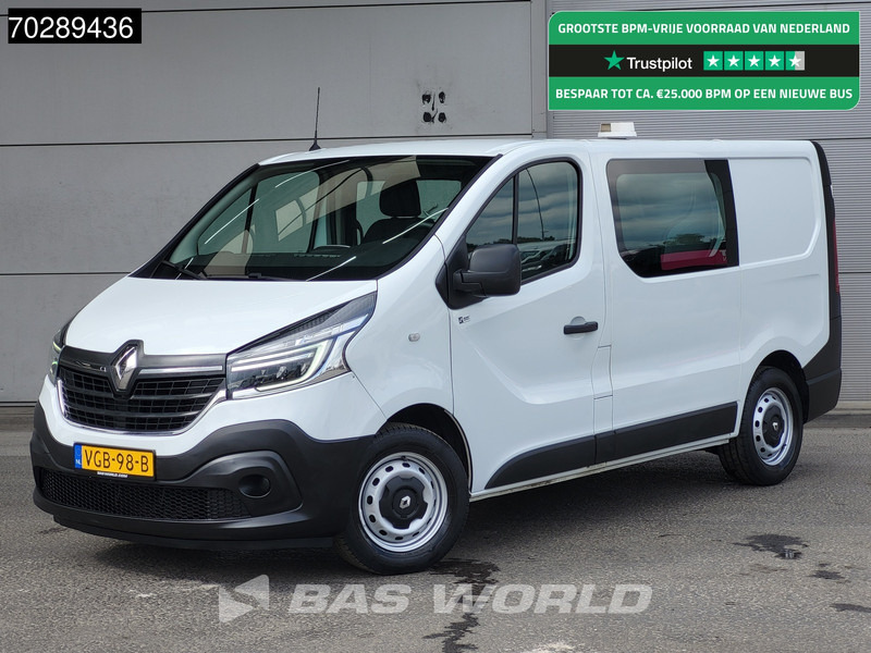 Renault Trafic 95pk Dubbel Cabine L1H1 LED Navi Airco Cruise Parkeersensoren Euro6 L1 DC Doka Mixto 6m3 Airco Cruise control - Kleintransporter: das Bild 1 Renault Trafic 95pk Dubbel Cabine L1H1 LED Navi Airco Cruise Parkeersensoren Euro6 L1 DC Doka Mixto 6m3 Airco Cruise control - Kleintransporter: das Bild 1
