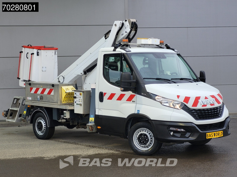 Iveco Daily 35S14 Hoogwerker 14meter werkhoogte 4xGestempeld 292 Arbeidsuren Airco Cruise Euro6 Hubarbeitsbühne France Elevateur 1Personen A - Transporter: das Bild 3 Iveco Daily 35S14 Hoogwerker 14meter werkhoogte 4xGestempeld 292 Arbeidsuren Airco Cruise Euro6 Hubarbeitsbühne France Elevateur 1Personen A - Transporter: das Bild 3