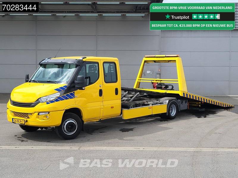 Iveco Daily 70C18 3.0L Autotransporter Luchtvering 3,5t Trekhaak Lier Airco Cruise Euro6 Cartransporter Oprijwagen Trekhaak Cruise control - Transporter: das Bild 1 Iveco Daily 70C18 3.0L Autotransporter Luchtvering 3,5t Trekhaak Lier Airco Cruise Euro6 Cartransporter Oprijwagen Trekhaak Cruise control - Transporter: das Bild 1