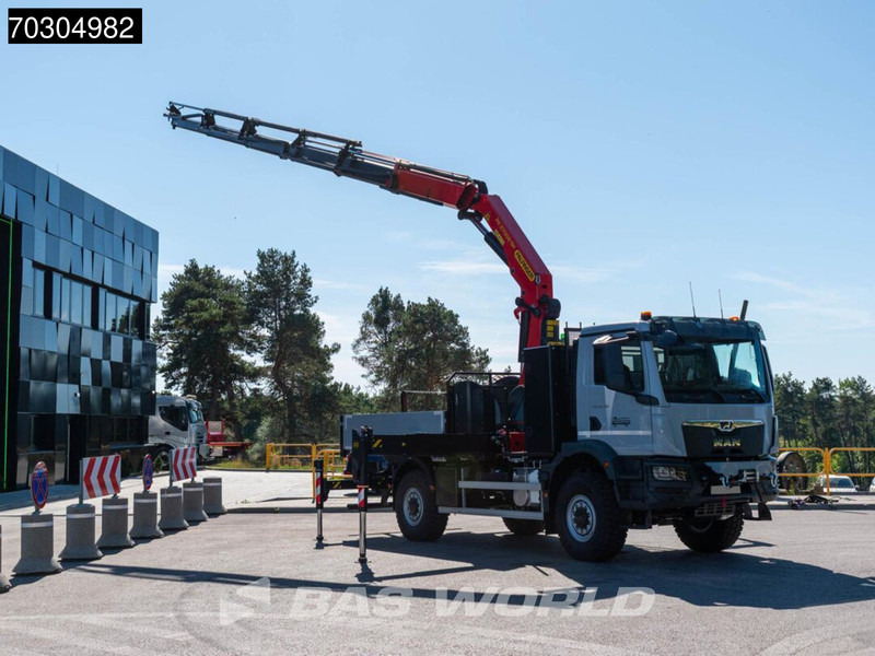 MAN TGM 18.320 4X4 NEW 4x4 Palfinger PK 27002-SH D Crane manbasket Steelsuspension - Pritsche LKW, Autokran: das Bild 5 MAN TGM 18.320 4X4 NEW 4x4 Palfinger PK 27002-SH D Crane manbasket Steelsuspension - Pritsche LKW, Autokran: das Bild 5