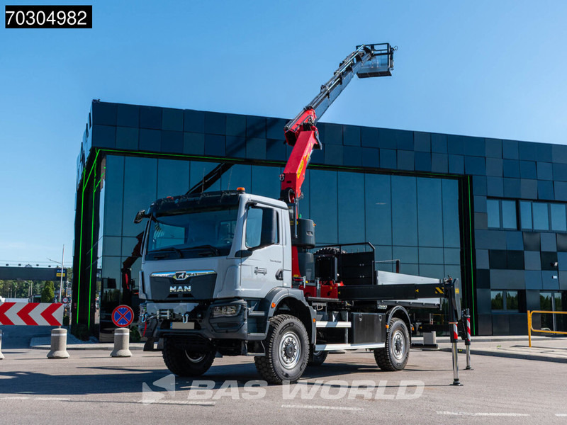 MAN TGM 18.320 4X4 NEW 4x4 Palfinger PK 27002-SH D Crane manbasket Steelsuspension - Pritsche LKW, Autokran: das Bild 3 MAN TGM 18.320 4X4 NEW 4x4 Palfinger PK 27002-SH D Crane manbasket Steelsuspension - Pritsche LKW, Autokran: das Bild 3