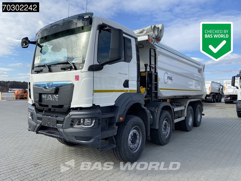 MAN TGS 41.400 8X4 20m3 KH Kipper Tarpaulin Automatic Big-Axle EURO 2 - Kipper: das Bild 1 MAN TGS 41.400 8X4 20m3 KH Kipper Tarpaulin Automatic Big-Axle EURO 2 - Kipper: das Bild 1