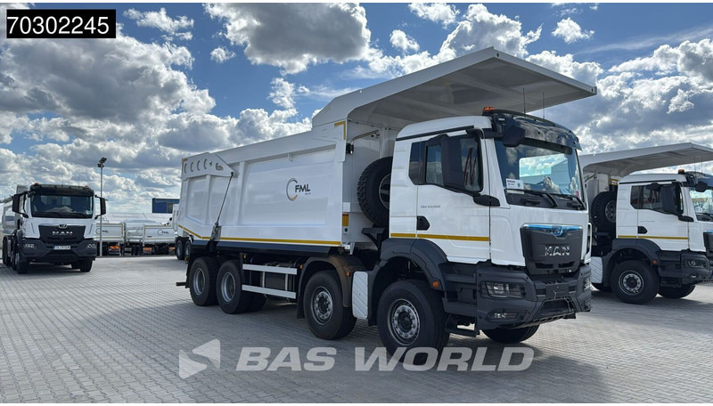 MAN TGS 41.400 8X4 23m3 Wielton Mining tipper Manual Steel suspension EURO 2 - Kipper: das Bild 3 MAN TGS 41.400 8X4 23m3 Wielton Mining tipper Manual Steel suspension EURO 2 - Kipper: das Bild 3