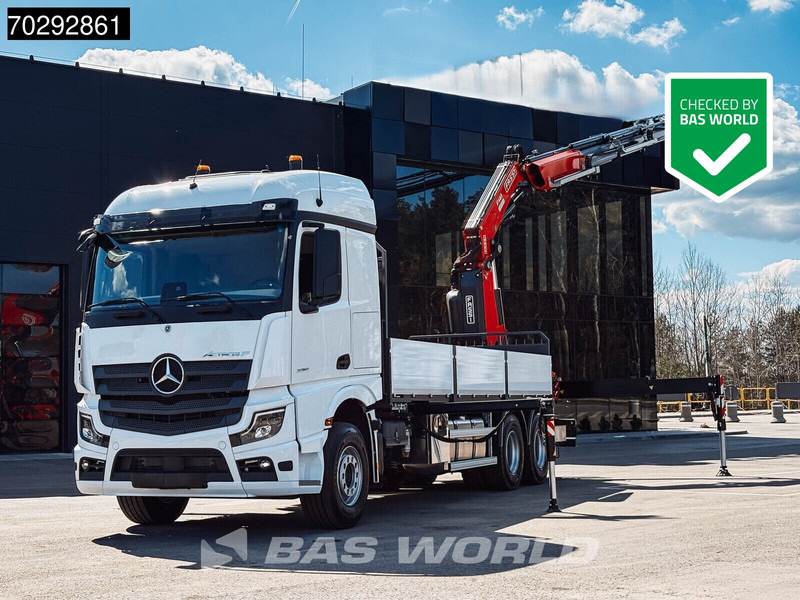 Mercedes-Benz Actros 2651 Actros 6X4 Fassi F486 Led Navi Euro 6 - Pritsche LKW, Autokran: das Bild 1 Mercedes-Benz Actros 2651 Actros 6X4 Fassi F486 Led Navi Euro 6 - Pritsche LKW, Autokran: das Bild 1