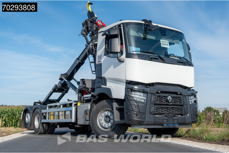 Renault C 480 C 6X2 Penz 15Z 9.5R Hiab 21 Tonnes Lift-Axle Euro 6 - Abrollkipper, Autokran: das Bild 3 Renault C 480 C 6X2 Penz 15Z 9.5R Hiab 21 Tonnes Lift-Axle Euro 6 - Abrollkipper, Autokran: das Bild 3