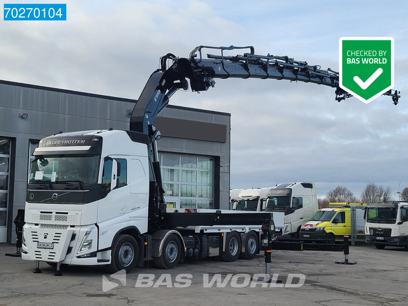 Volvo FH 460 8X2 Effer 1000 9S + 6S Kran + Fly-Jib Liftachse VEB+ Euro 6 - Pritsche LKW, Autokran: das Bild 1 Volvo FH 460 8X2 Effer 1000 9S + 6S Kran + Fly-Jib Liftachse VEB+ Euro 6 - Pritsche LKW, Autokran: das Bild 1