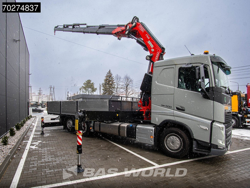 Volvo FH 500 6X2 Fassi F545RA Kran Crane VEB+ Lift-Lenkachse Euro 6 Fassi - Pritsche LKW, Autokran: das Bild 2 Volvo FH 500 6X2 Fassi F545RA Kran Crane VEB+ Lift-Lenkachse Euro 6 Fassi - Pritsche LKW, Autokran: das Bild 2