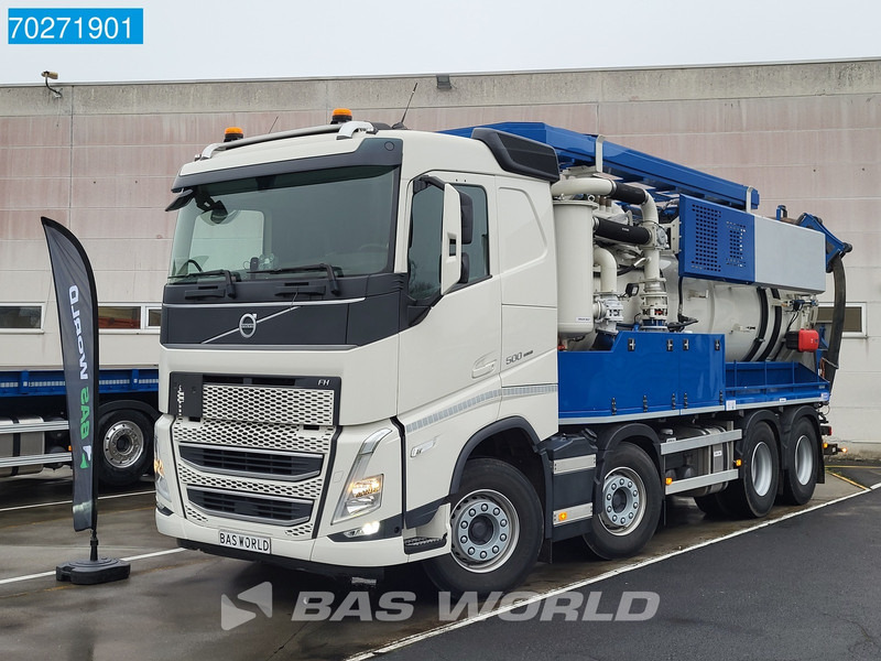 Volvo FH 500 8X4 Vacuum truck Gully Emptier 14.000ltr VEB+ Navi Euro 6 - Saug-/ Spülfahrzeug: das Bild 5 Volvo FH 500 8X4 Vacuum truck Gully Emptier 14.000ltr VEB+ Navi Euro 6 - Saug-/ Spülfahrzeug: das Bild 5