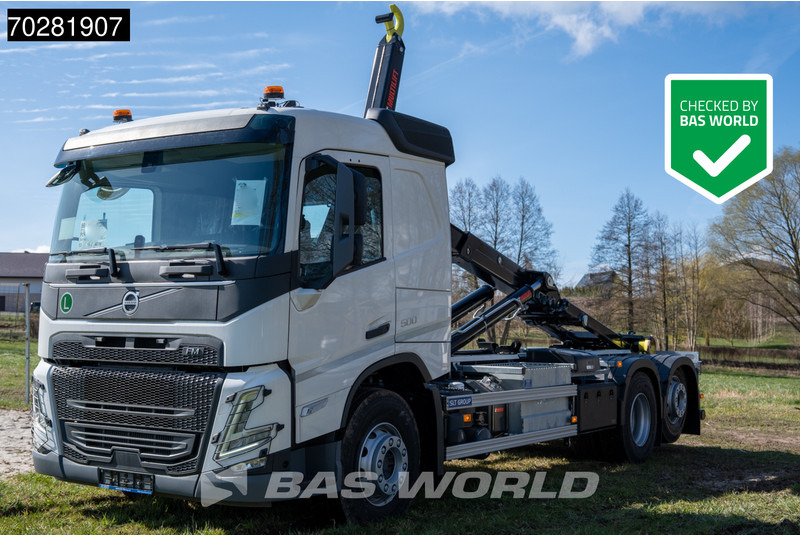 Volvo FM 500 6X2 21 Tonnes Hiab VLT21s59 Liftachse Euro 6 - Abrollkipper: das Bild 1 Volvo FM 500 6X2 21 Tonnes Hiab VLT21s59 Liftachse Euro 6 - Abrollkipper: das Bild 1