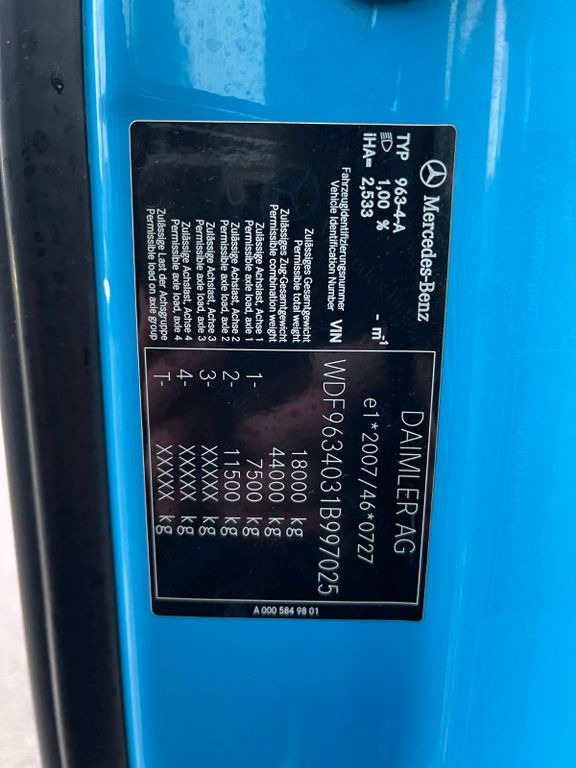 Mercedes-Benz 1842 Stream space - Sattelzugmaschine: das Bild 5 Mercedes-Benz 1842 Stream space - Sattelzugmaschine: das Bild 5