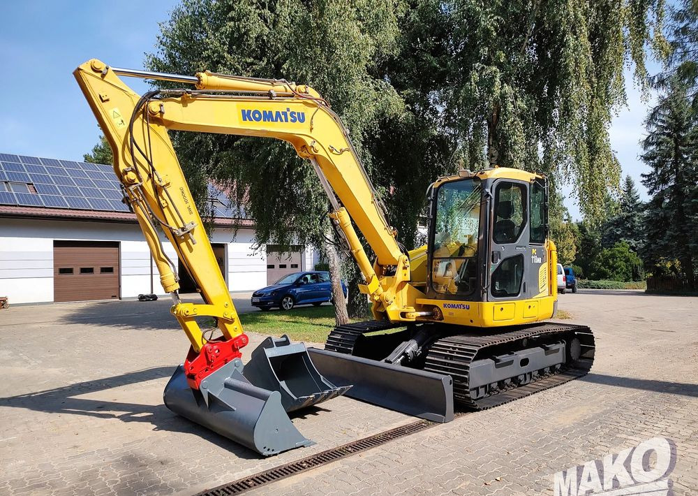 Komatsu PC118MR-8 - Kettenbagger: das Bild 1 Komatsu PC118MR-8 - Kettenbagger: das Bild 1