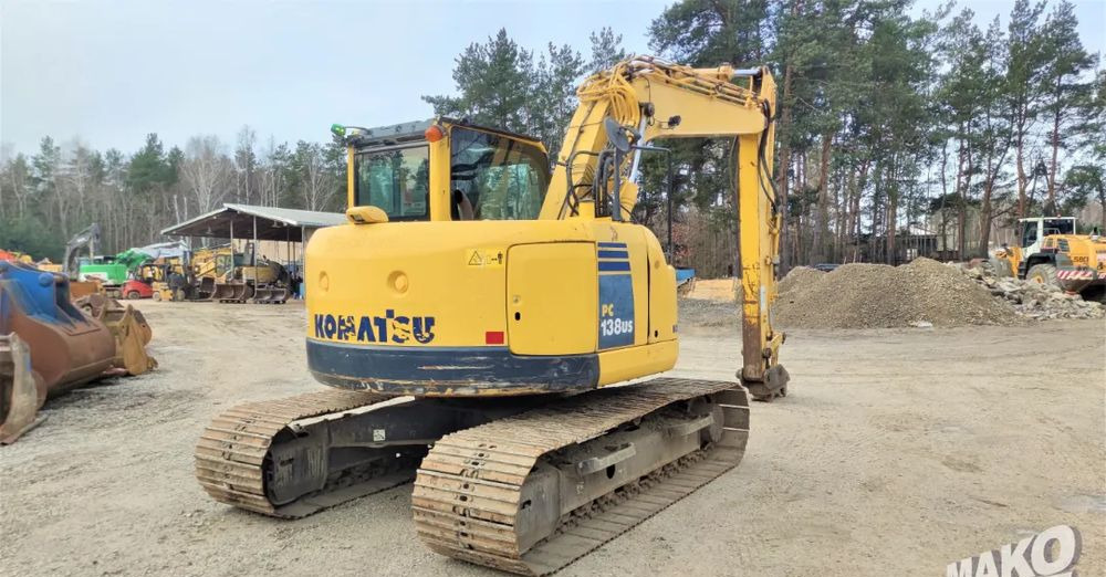Komatsu PC138 US-8 - Kettenbagger: das Bild 4 Komatsu PC138 US-8 - Kettenbagger: das Bild 4