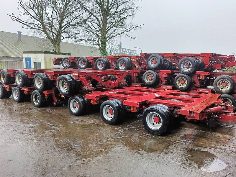 Auflieger Nicolas modular trailer kamag SPMT Scheuerle 42 axle 1176T: das Bild 1