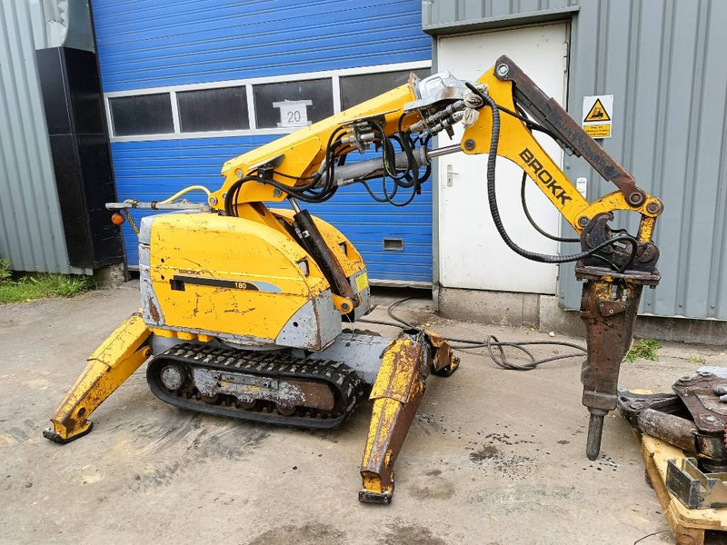 Brokk 180 demolition remote robot excavator husqvarna - Kettenbagger: das Bild 1 Brokk 180 demolition remote robot excavator husqvarna - Kettenbagger: das Bild 1
