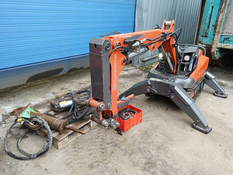 Husqvarna DXR 140 robot demolition remote excavator bagger - Kettenbagger: das Bild 5 Husqvarna DXR 140 robot demolition remote excavator bagger - Kettenbagger: das Bild 5