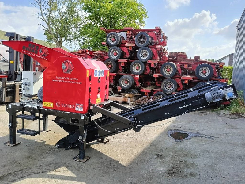 Mobile Brechanlage Red Rhino 5000 es crusher 15 kw electric vergruizer 2024 CE: das Bild 11