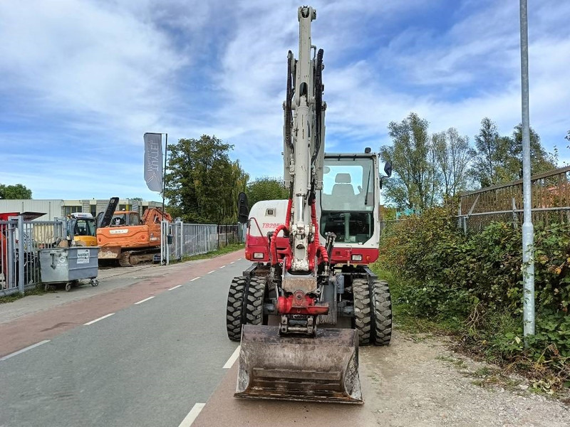 Mobilbagger Takeuchi TB 295 W mobiele graafmachine mobile excavator: das Bild 11