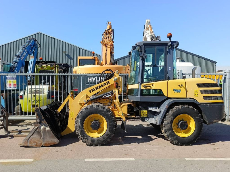 Yanmar V 70 S atlas AR75S shovel wiellader roterende mast - Radlader: das Bild 1 Yanmar V 70 S atlas AR75S shovel wiellader roterende mast - Radlader: das Bild 1