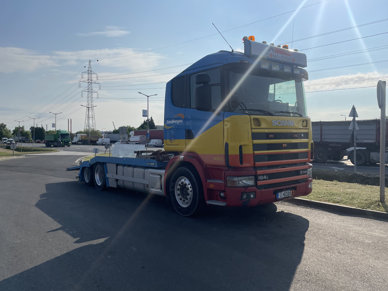 Autotransporter LKW Für die Beförderung von schwere Technik SCANIA 164 480 V8 GS MEPPEL: das Bild 21 Autotransporter LKW Für die Beförderung von schwere Technik SCANIA 164 480 V8 GS MEPPEL: das Bild 21