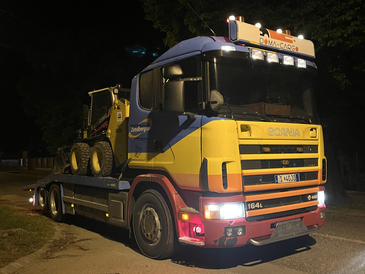 Autotransporter LKW Für die Beförderung von schwere Technik SCANIA 164 480 V8 GS MEPPEL: das Bild 18 Autotransporter LKW Für die Beförderung von schwere Technik SCANIA 164 480 V8 GS MEPPEL: das Bild 18