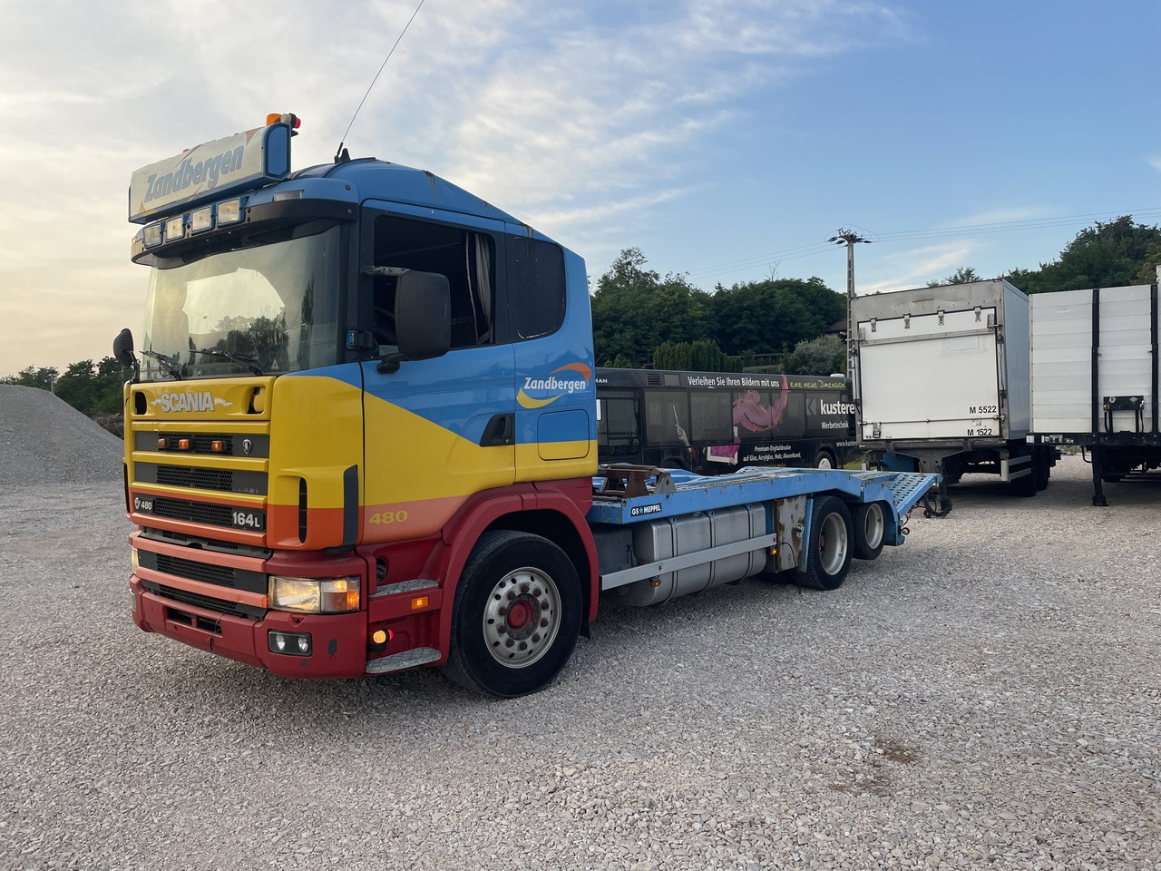 SCANIA 164 480 V8 GS MEPPEL - Autotransporter LKW: das Bild 4 SCANIA 164 480 V8 GS MEPPEL - Autotransporter LKW: das Bild 4