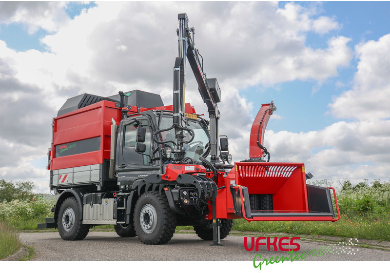 Greentec Cheetah 30 Unimog - Holzschredder: das Bild 2 Greentec Cheetah 30 Unimog - Holzschredder: das Bild 2