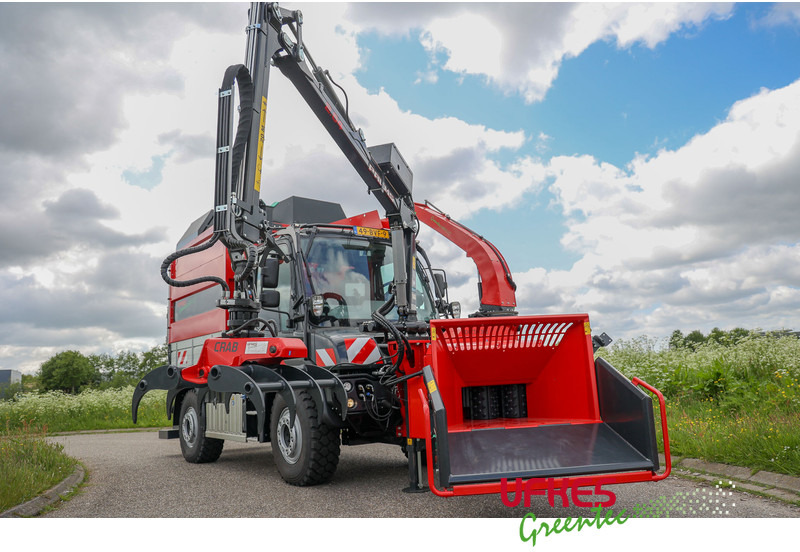 Greentec Cheetah 30 Unimog - Holzschredder: das Bild 1 Greentec Cheetah 30 Unimog - Holzschredder: das Bild 1