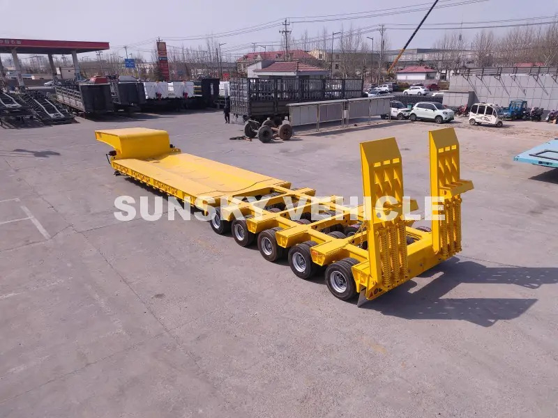 SUNSKY 100 Tons 10 Axles Lowbed trailer - Tieflader Auflieger: das Bild 1 SUNSKY 100 Tons 10 Axles Lowbed trailer - Tieflader Auflieger: das Bild 1