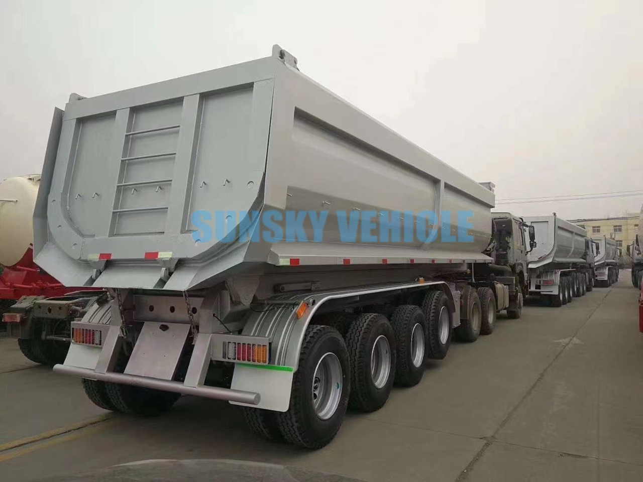 SUNSKY 3/4-Axle Dump Trailer - Kipper Auflieger: das Bild 5 SUNSKY 3/4-Axle Dump Trailer - Kipper Auflieger: das Bild 5
