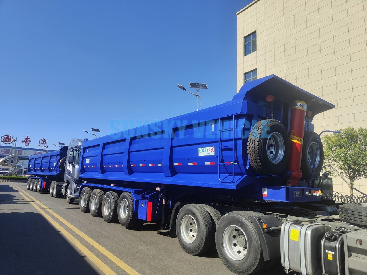 SUNSKY 3/4-Axle Dump Trailer - Kipper Auflieger: das Bild 1 SUNSKY 3/4-Axle Dump Trailer - Kipper Auflieger: das Bild 1