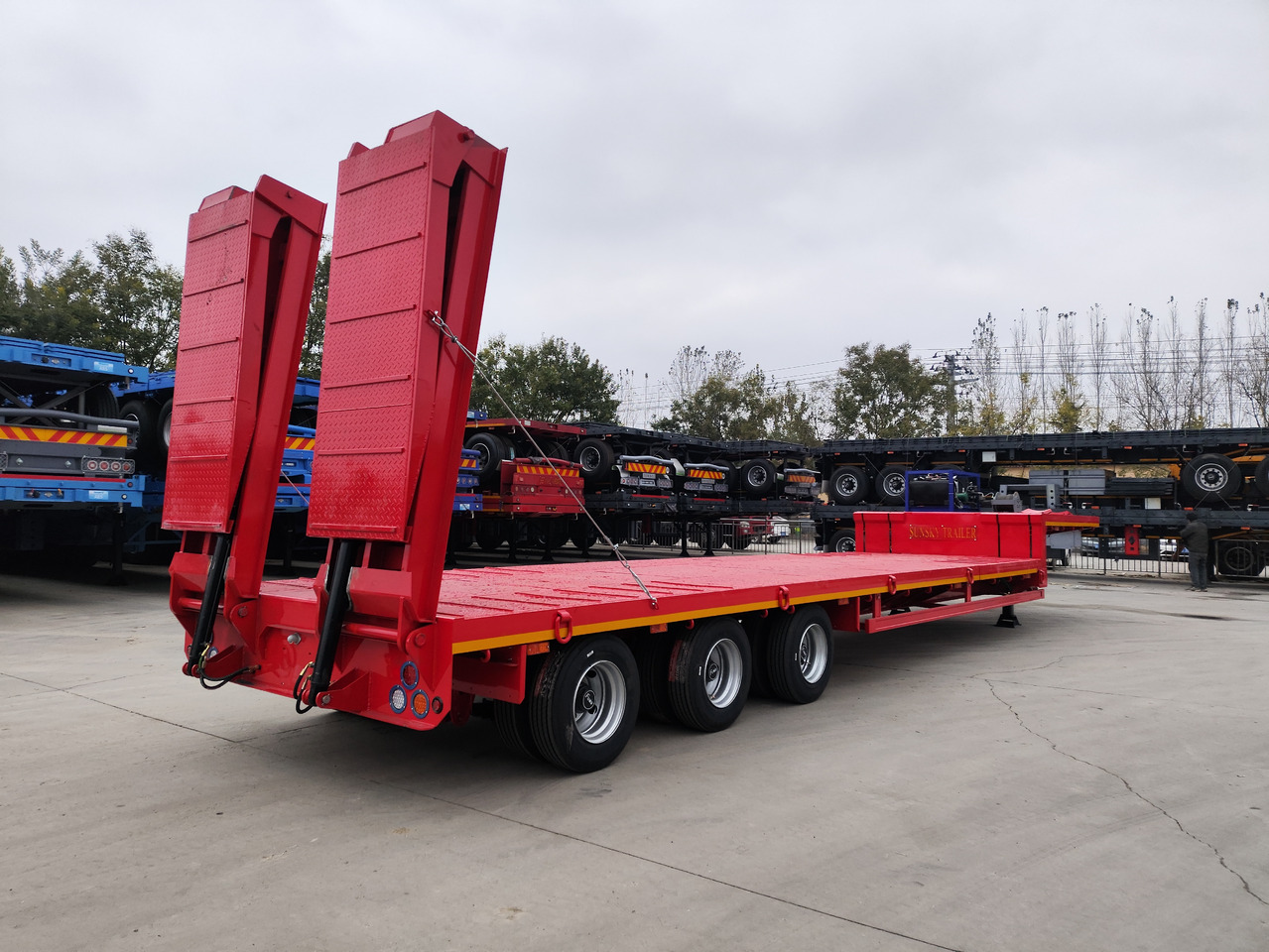 SUNSKY 30Ton lowbed trailer - Tieflader Auflieger: das Bild 3 SUNSKY 30Ton lowbed trailer - Tieflader Auflieger: das Bild 3