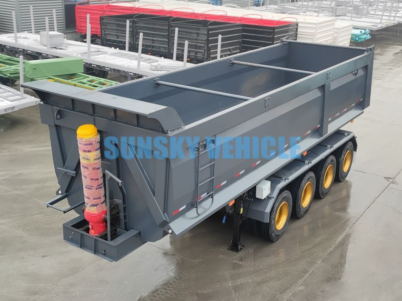 SUNSKY 4-Axle Dump Semi-trailer - Kipper Auflieger: das Bild 3 SUNSKY 4-Axle Dump Semi-trailer - Kipper Auflieger: das Bild 3