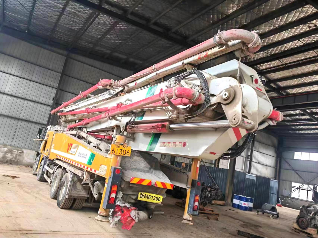 XCMG HB62V Used Swching Concrete Pump Boom Truck in Good Condition - Betonpumpe: das Bild 3 XCMG HB62V Used Swching Concrete Pump Boom Truck in Good Condition - Betonpumpe: das Bild 3