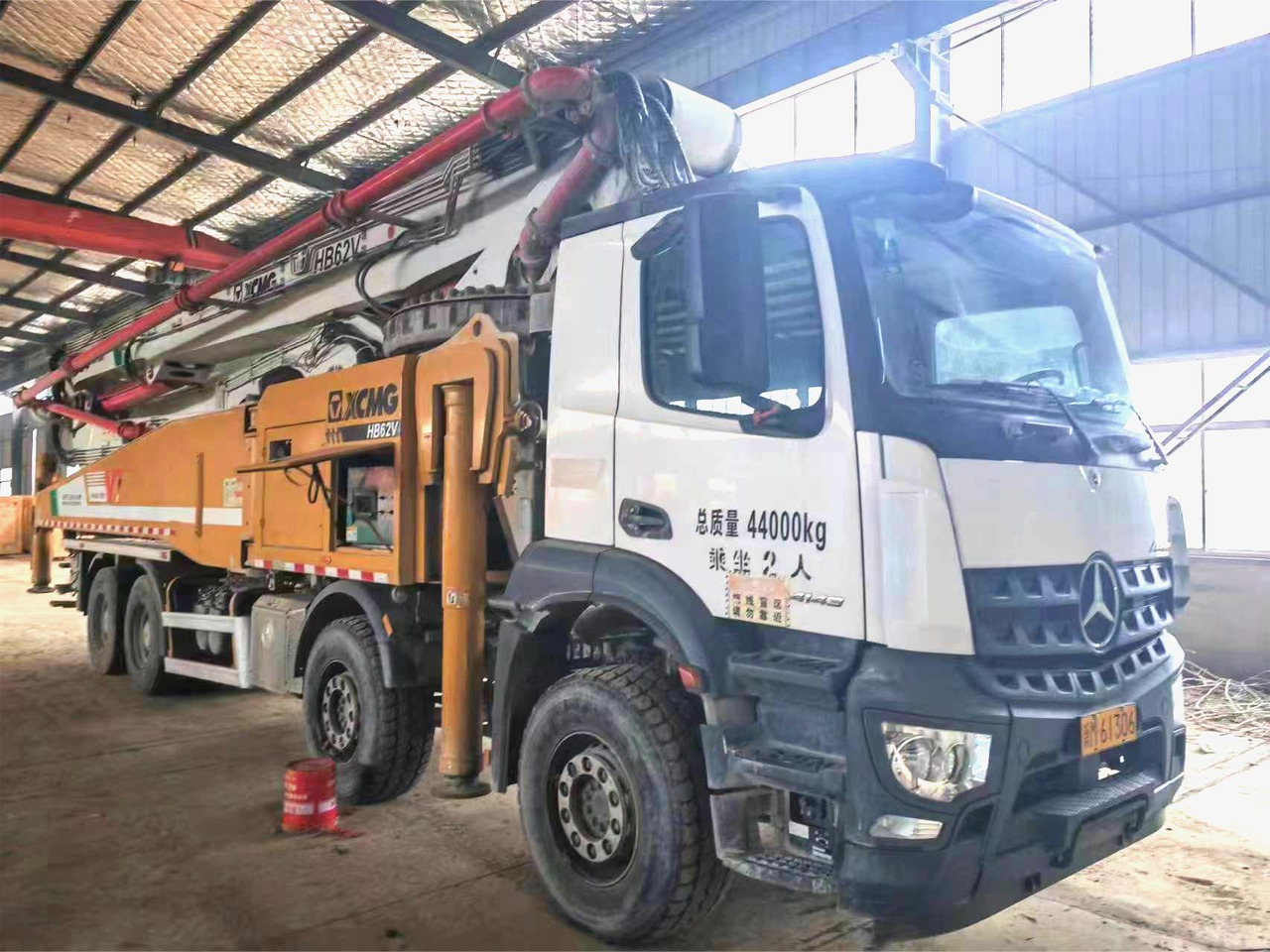 XCMG HB62V Used Swching Concrete Pump Boom Truck in Good Condition - Betonpumpe: das Bild 2 XCMG HB62V Used Swching Concrete Pump Boom Truck in Good Condition - Betonpumpe: das Bild 2