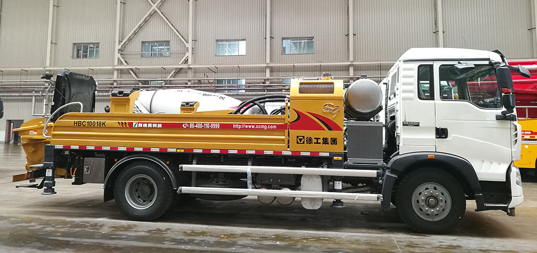 XCMG Hbc10022V Construction Machinery Used 2020 Year Truck Mounted Concrete Pump - Betonpumpe: das Bild 3 XCMG Hbc10022V Construction Machinery Used 2020 Year Truck Mounted Concrete Pump - Betonpumpe: das Bild 3