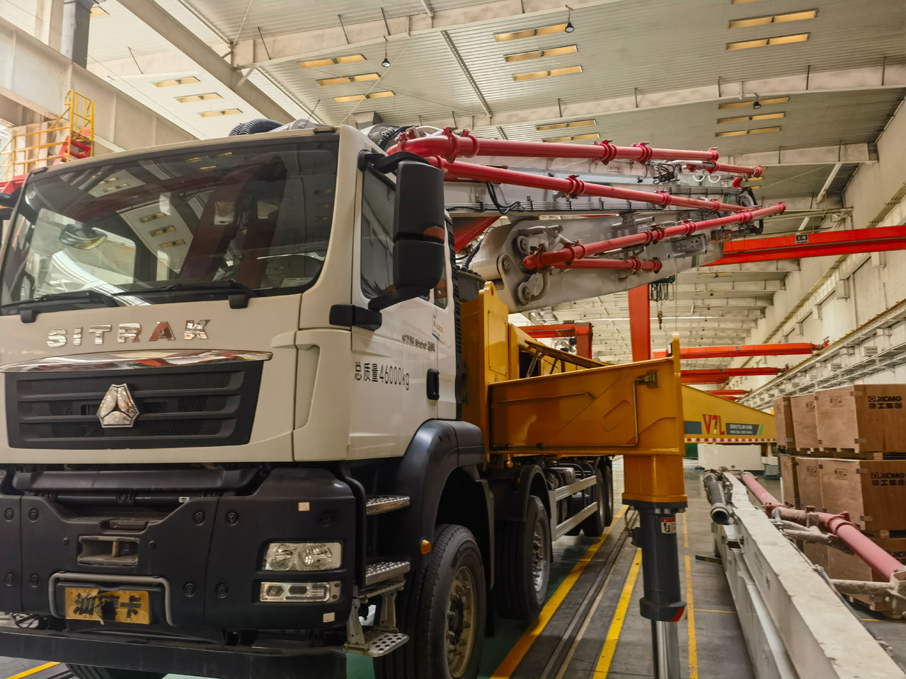 XCMG Official 60m Concrete Pump Machine HB60V Used Concrete Pump Truck For Sale - Betonpumpe: das Bild 5 XCMG Official 60m Concrete Pump Machine HB60V Used Concrete Pump Truck For Sale - Betonpumpe: das Bild 5