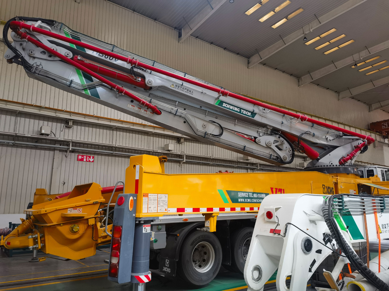 Betonpumpe XCMG Official 60m Concrete Pump Machine HB60V Used Concrete Pump Truck For Sale: das Bild 7 Betonpumpe XCMG Official 60m Concrete Pump Machine HB60V Used Concrete Pump Truck For Sale: das Bild 7