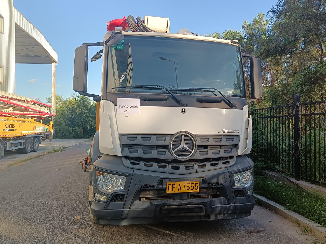 XCMG Official Concrete Machinery Pump HB58V Used Cement Pump Truck For Sale - Betonpumpe: das Bild 2 XCMG Official Concrete Machinery Pump HB58V Used Cement Pump Truck For Sale - Betonpumpe: das Bild 2