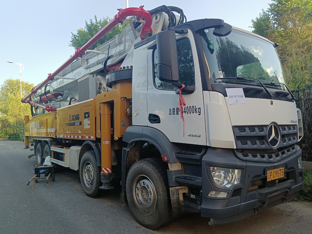 XCMG Official Second Hand HB58V Hydraulic Truck Concrete Pump 58m Truck Mount Concrete Ppumps Price - Betonpumpe: das Bild 3 XCMG Official Second Hand HB58V Hydraulic Truck Concrete Pump 58m Truck Mount Concrete Ppumps Price - Betonpumpe: das Bild 3
