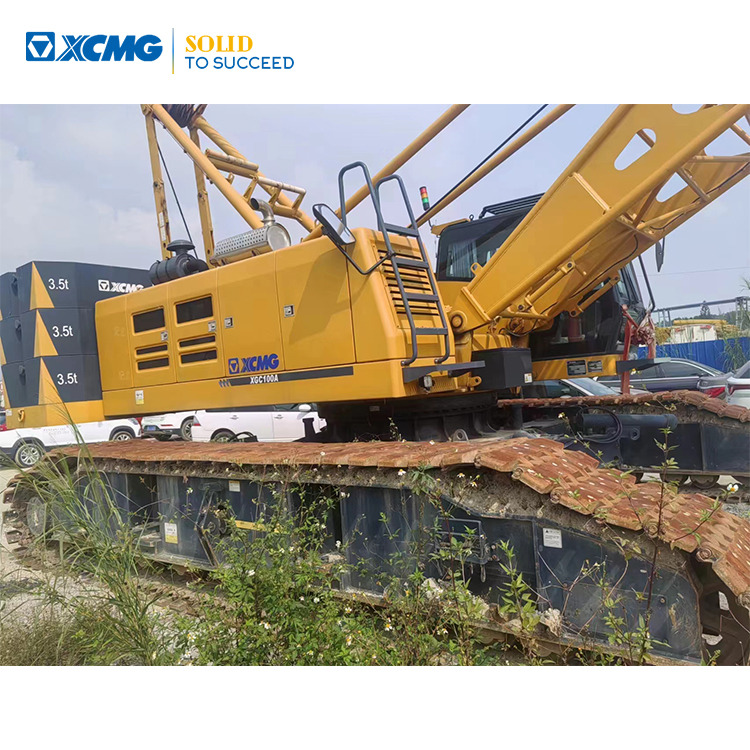 XCMG Official Used 100 Ton Mobile Crane XGC100A Hydraulic Lattice Boom Crawler Crane For Sale - Raupenkran: das Bild 1 XCMG Official Used 100 Ton Mobile Crane XGC100A Hydraulic Lattice Boom Crawler Crane For Sale - Raupenkran: das Bild 1
