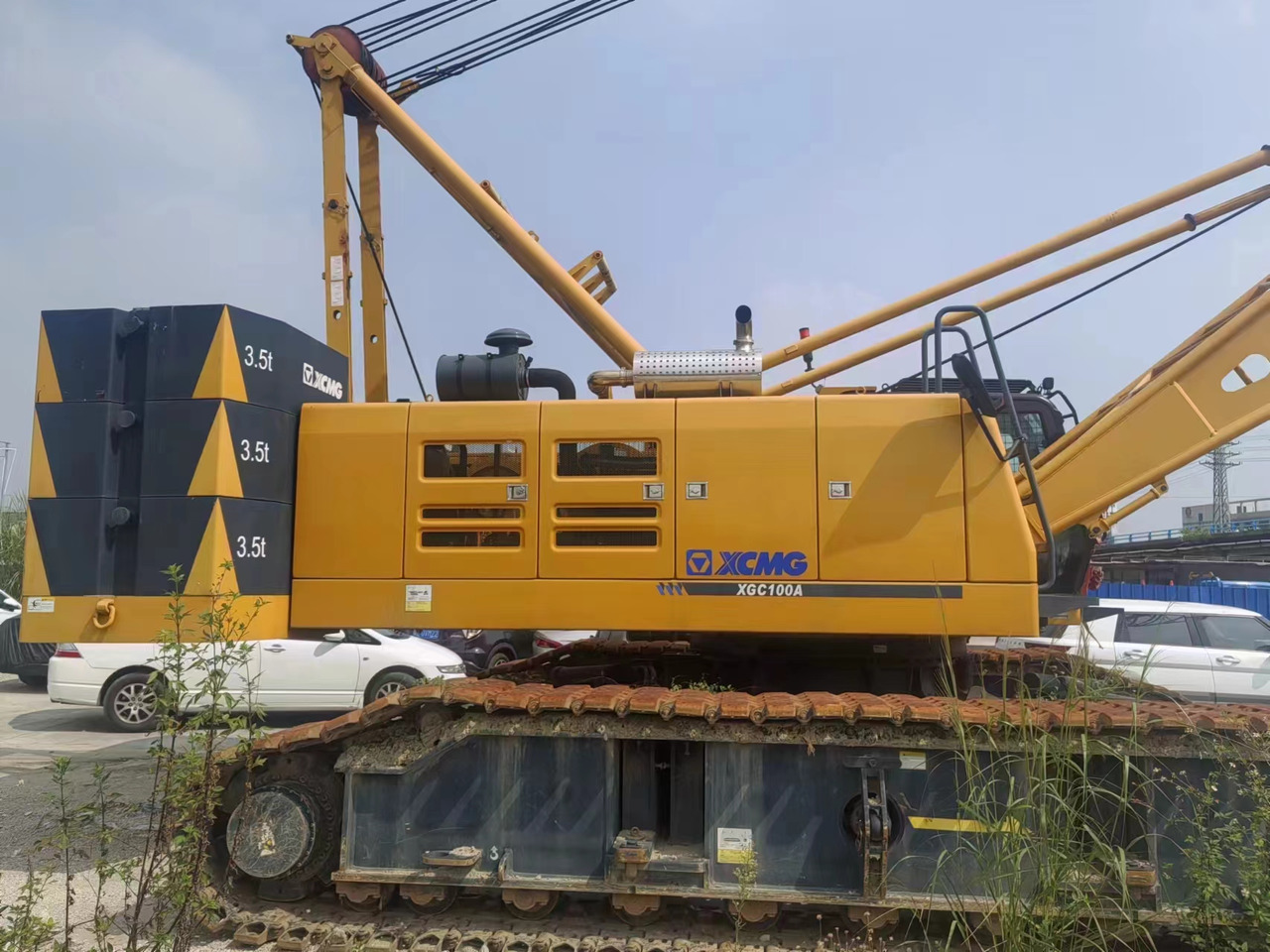 XCMG Official Used 100 Ton Mobile Crane XGC100A Hydraulic Lattice Boom Crawler Crane For Sale - Raupenkran: das Bild 2 XCMG Official Used 100 Ton Mobile Crane XGC100A Hydraulic Lattice Boom Crawler Crane For Sale - Raupenkran: das Bild 2