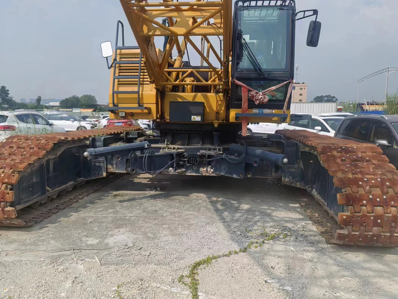 XCMG Official Used 100 Ton Mobile Crane XGC100A Hydraulic Lattice Boom Crawler Crane For Sale - Raupenkran: das Bild 4 XCMG Official Used 100 Ton Mobile Crane XGC100A Hydraulic Lattice Boom Crawler Crane For Sale - Raupenkran: das Bild 4